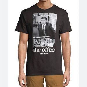 The Office Black T-Shirt Extra Large